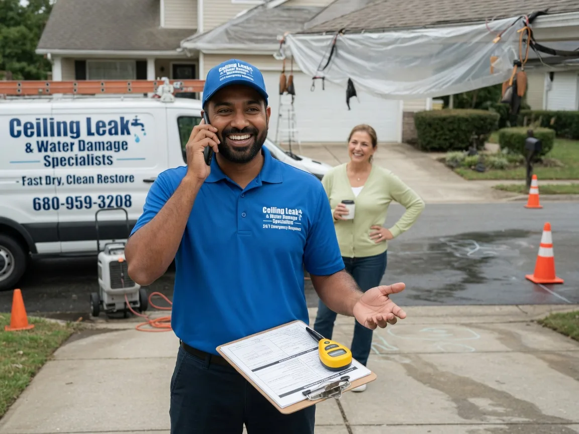 Ceiling Leak Cleanup Seymour, IN FAQs